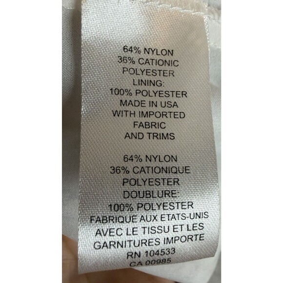 Fairy Whimsigoth Romantic Nanette Lepore Sheer Lace Overlay Bell Sleeve Blouse M - Picture 8 of 9